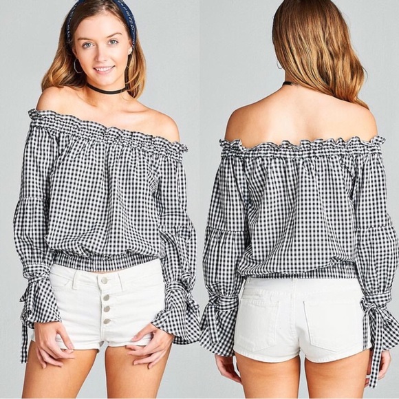 Active USA Tops - Active USA Off shoulder top